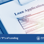 The 4 "P"s of Lending with a loan application
