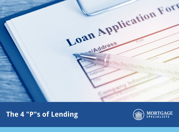 The 4 “P”s of Lending