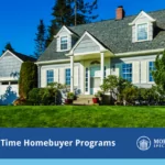 Mortgage Specialists logo on a professional financial services webpage background