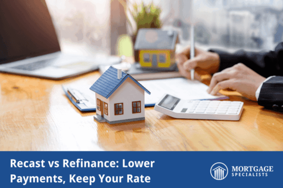 Recast vs Refinance: Lower Payments, Keep Your Rate